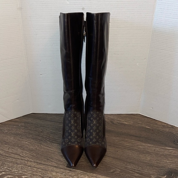 Louis Vuitton Adorable Hight Boot 8cm LV logo Size: 39 /8.5 - Picture 8 of 16